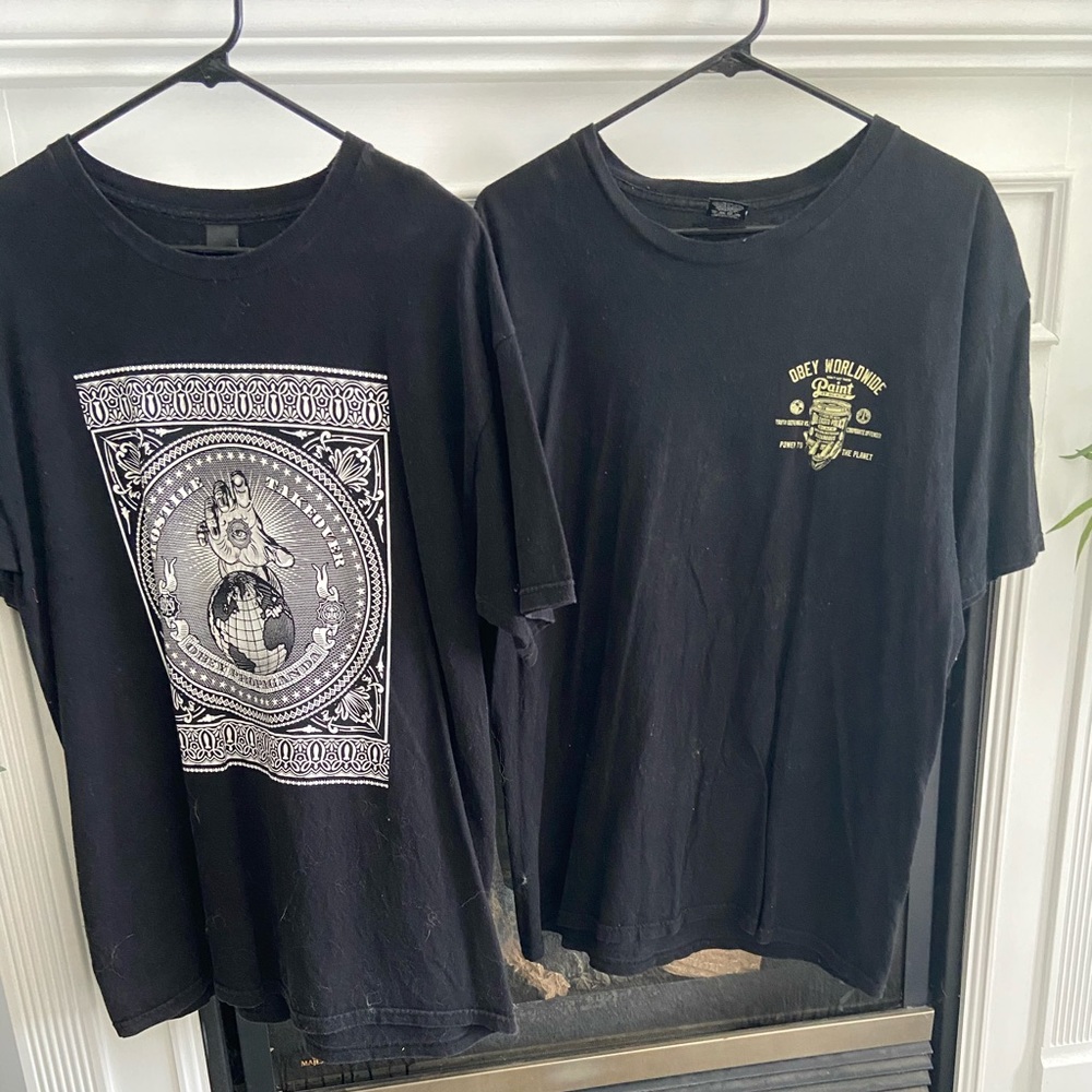 Obey t-shirts